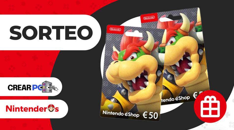 ¡Sorteamos 2 Tarjetas de 50 € para la Eshop de Nintendo Switch!