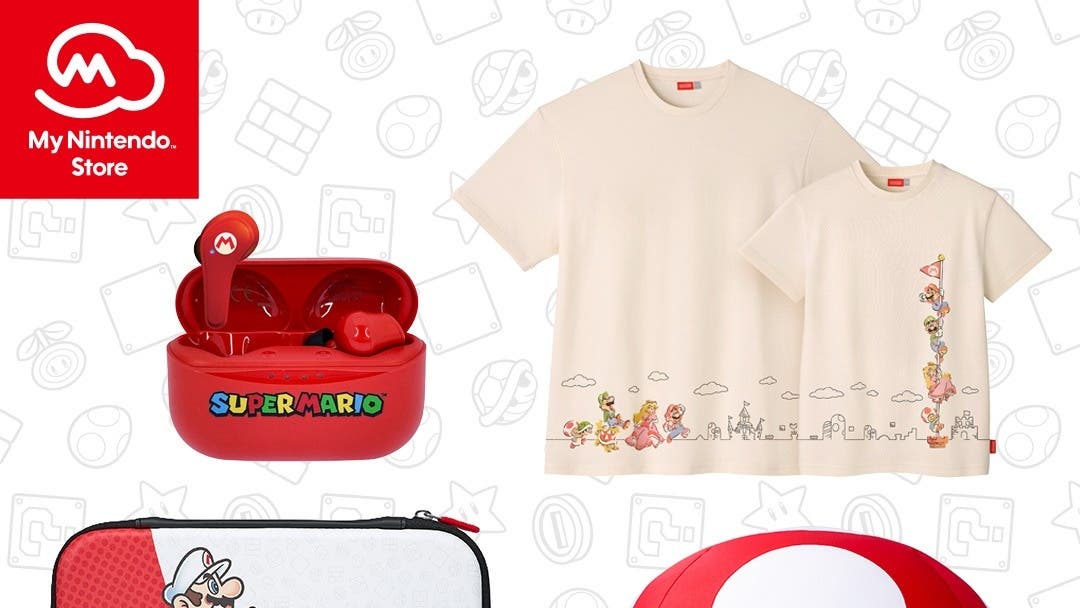Mi Tienda de Nintendo Realiza Su Seción de Productos de Super Mario en Su Catálogo Europa