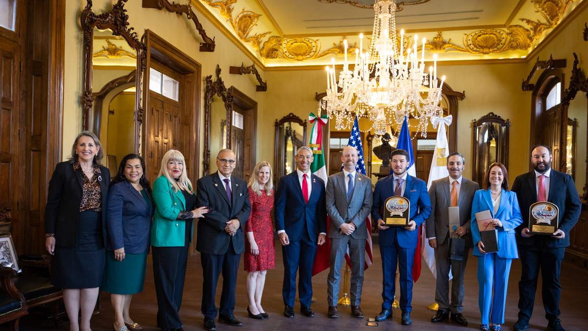 Gobernador de Nuevo León Se Reúne Con Alcaldes de la Alianza de Ciudades del Sur de Texas