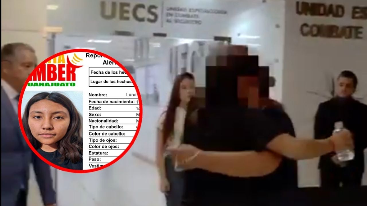 Rescatan a Luna Carolina, Adolescente Robada en Irapuato; Secuestradores Pedíano 300 mil pesos porella