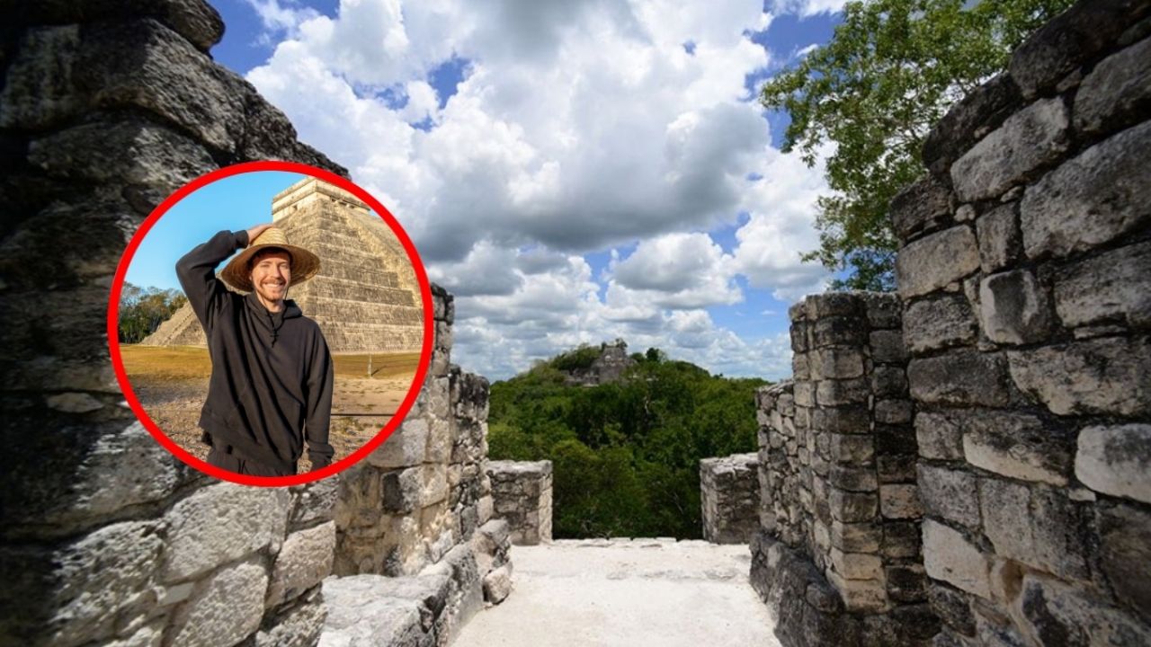 El Gobierno de Campeche Masestra Cómo Invito A Mr Beast a la Zona arqueológica de Calakmul