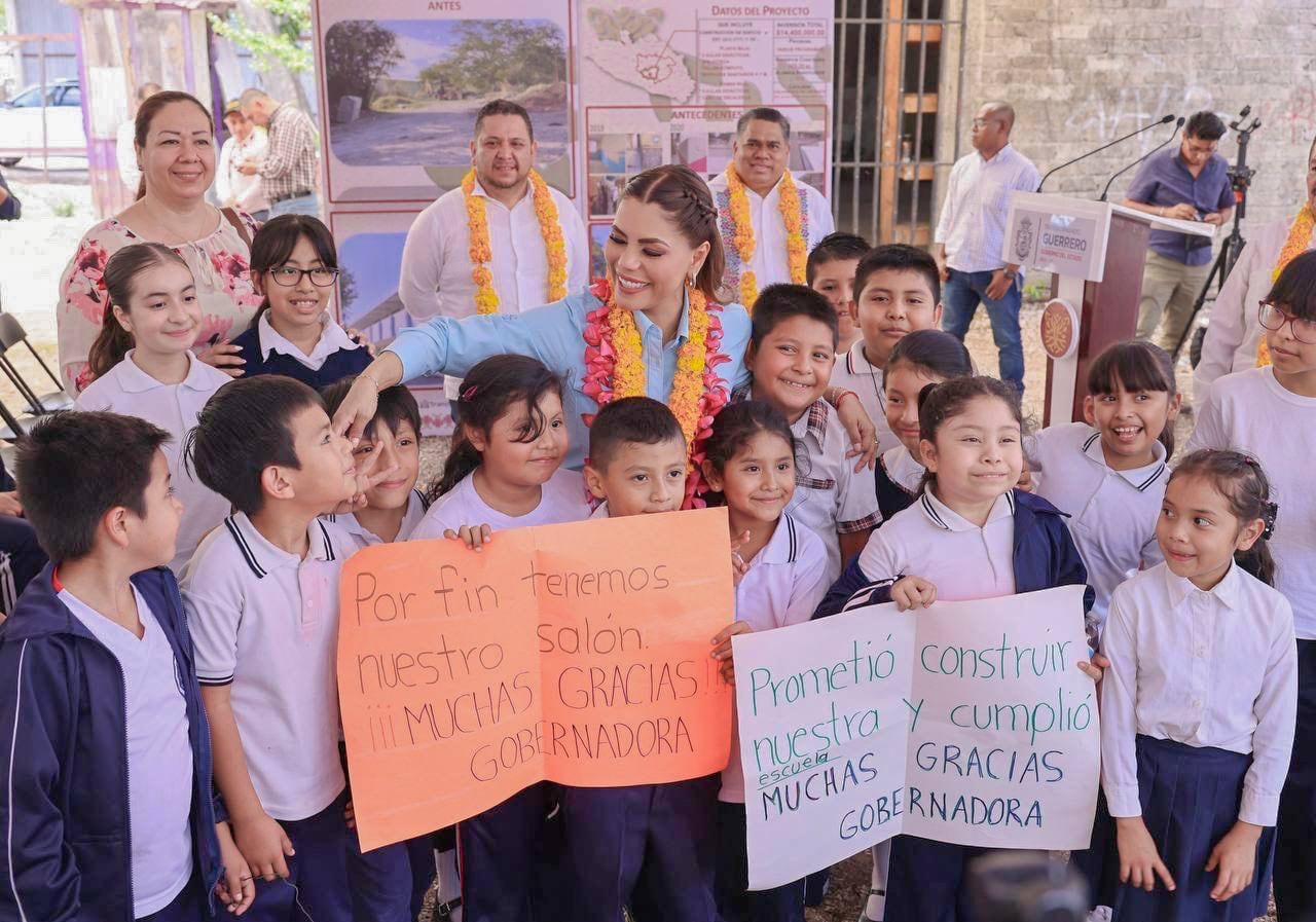 Evelyn Salgado Cumple Su Compromiso de Brindar Espacios SEGUROS Y DIGNOS PARA LA EDUCACIÓN EN GUERRERO