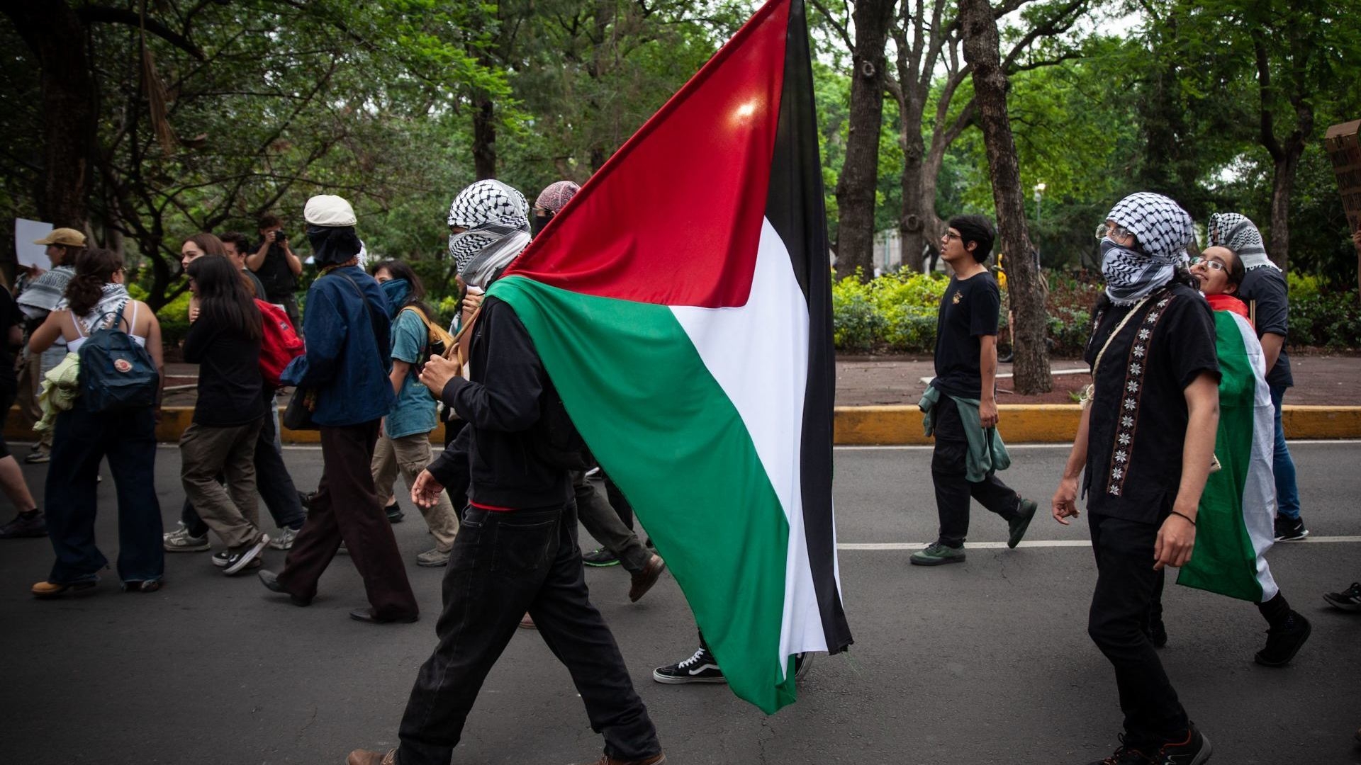 Realizan Marcha Pro Palestina en CDMX: RUTA Y Alternativas Viales