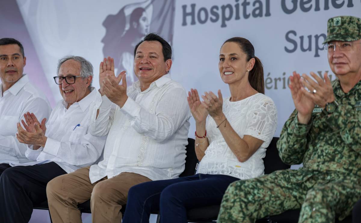 Sheinbaum y Joaquín Díaz Mena Supervisan Avance del Hospital General Agustín O’Horán; Inversión asciende a más de 4 mil 700 mdp | El universal