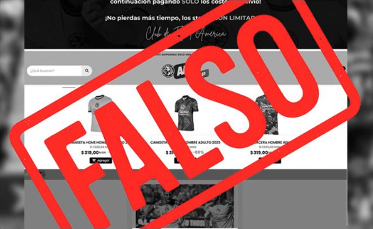 América Manda Mensaje A Su Afición para Evitar Compras Piratas del Nuevo Uniforme; “Evita Caer en Fraude”