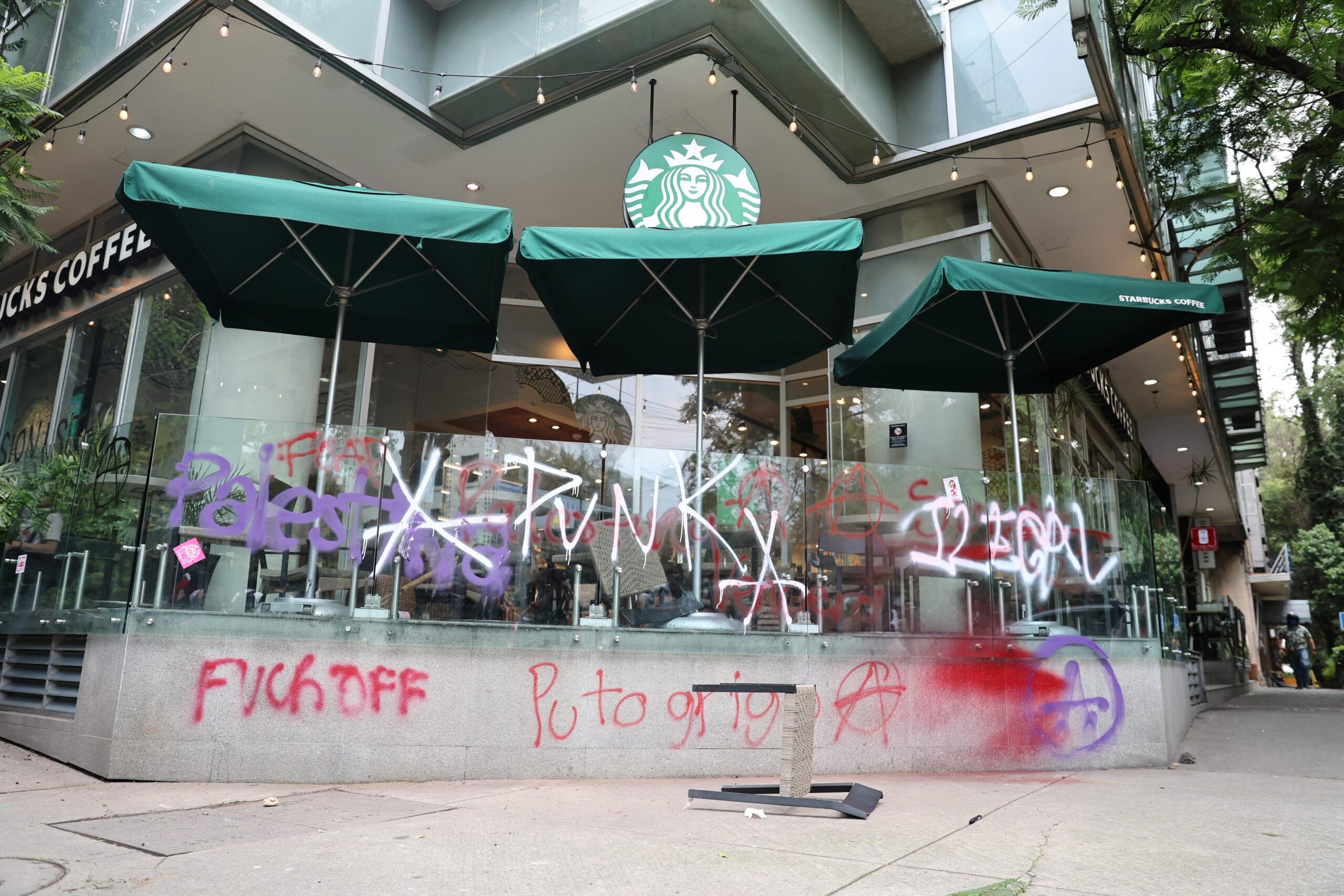 Violencia y Destrozos en varios negocios, El Saldo de la Primera protesta “Antigentrificación” en Cdmx; “No te Queremos, Gringo”, Gritan | El universal