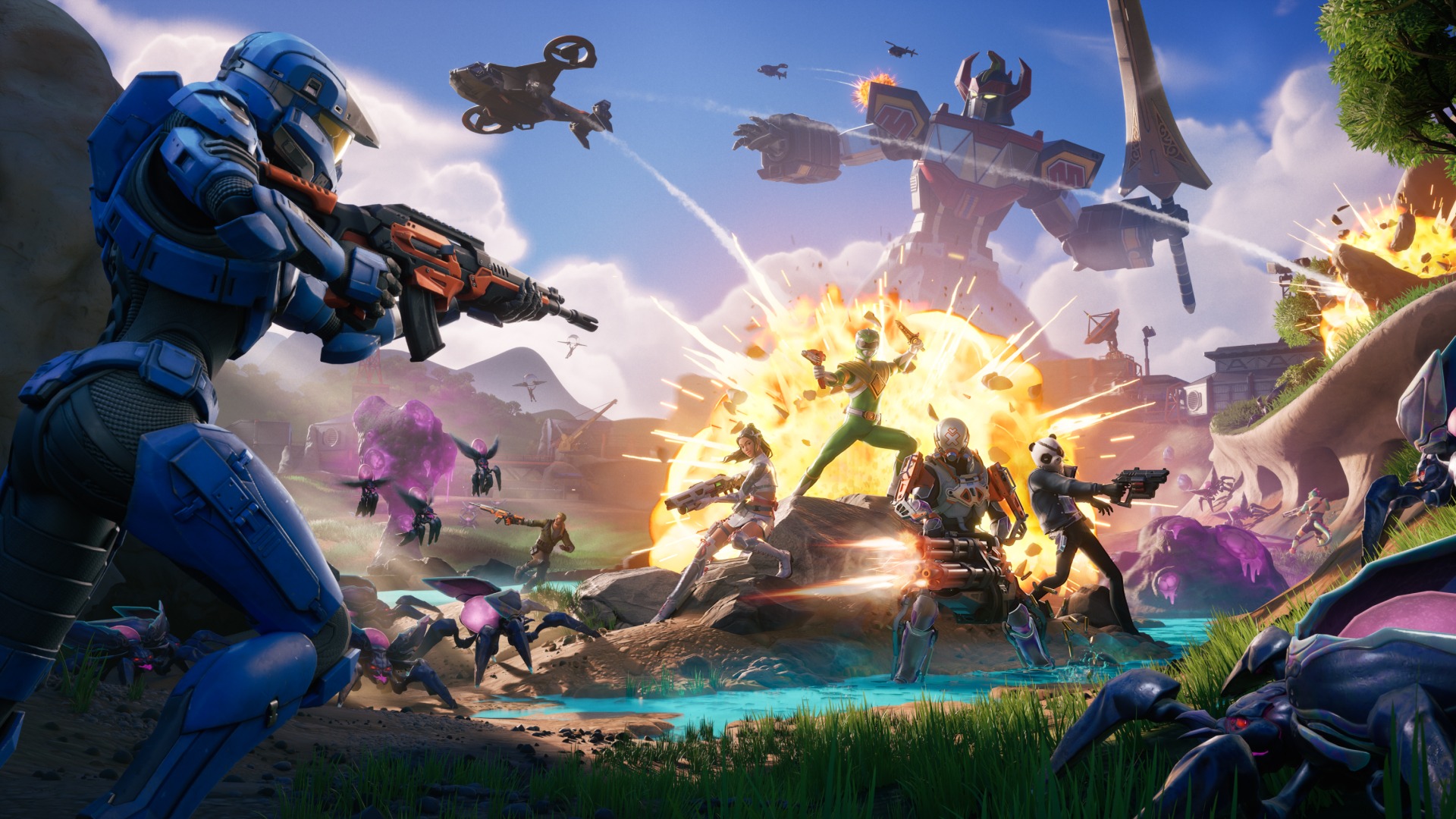 Detalado por Sobreto el Capítulo 6 – Temporada 4 de Battle Royale de Fortnite: Shuck Explosivo
