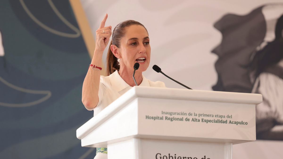 Sheinbaum Destaca apoyo A Acapulco, Guerrero, En Materia de Drenaje y Seguridad
