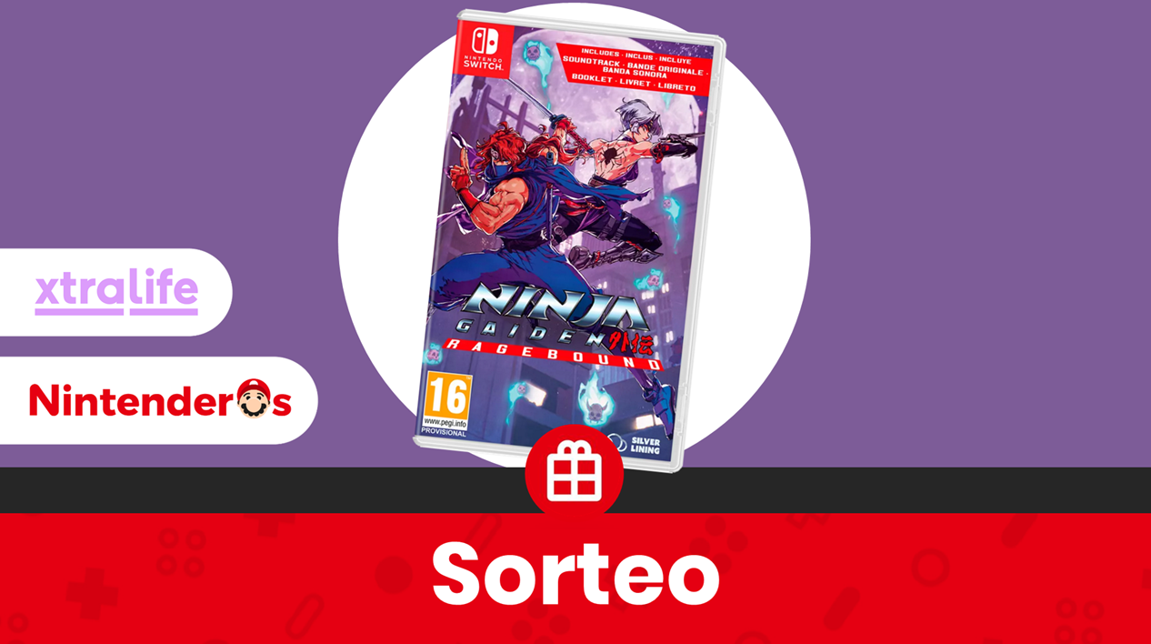 ¡Sorteamos una copia física de ninja gaiden: ¡cambia para nintendo de furia!