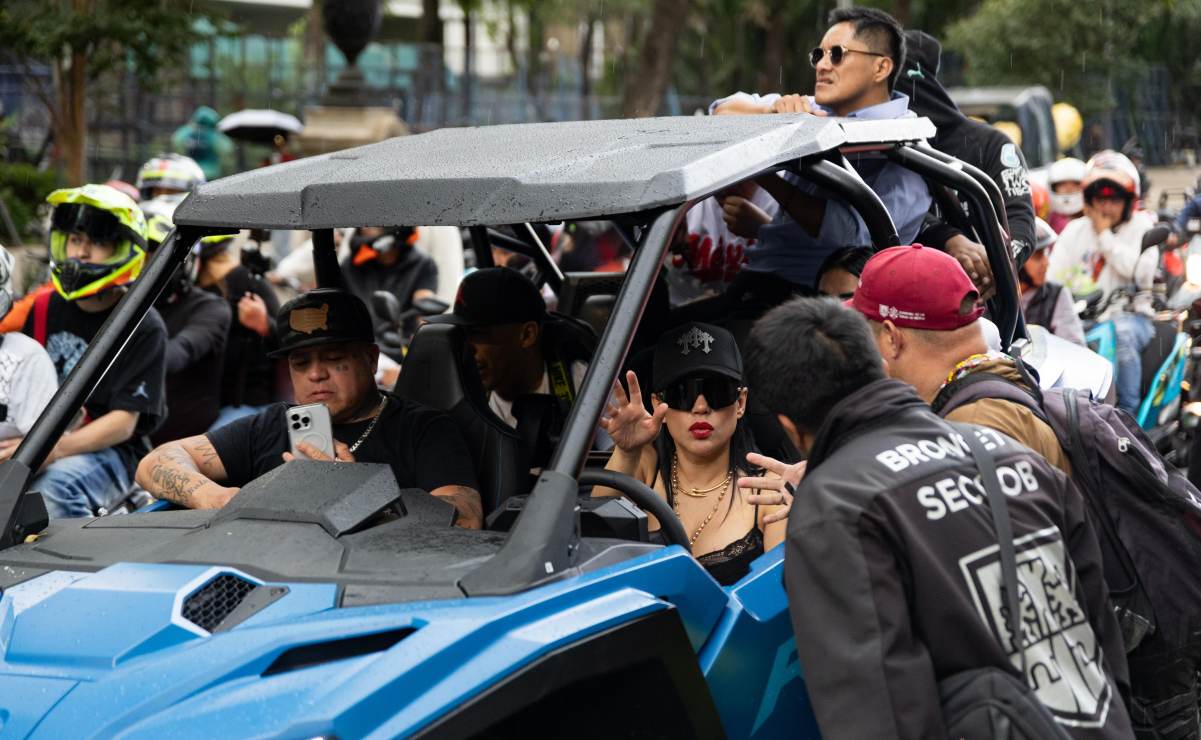 Rodada de Sandra Cuevas se topa con la Policía y Acaba Con Más de 70 Motos en El Corralón; “Yo Aguanto Porque SOY Cabrona”, Dice | El universal