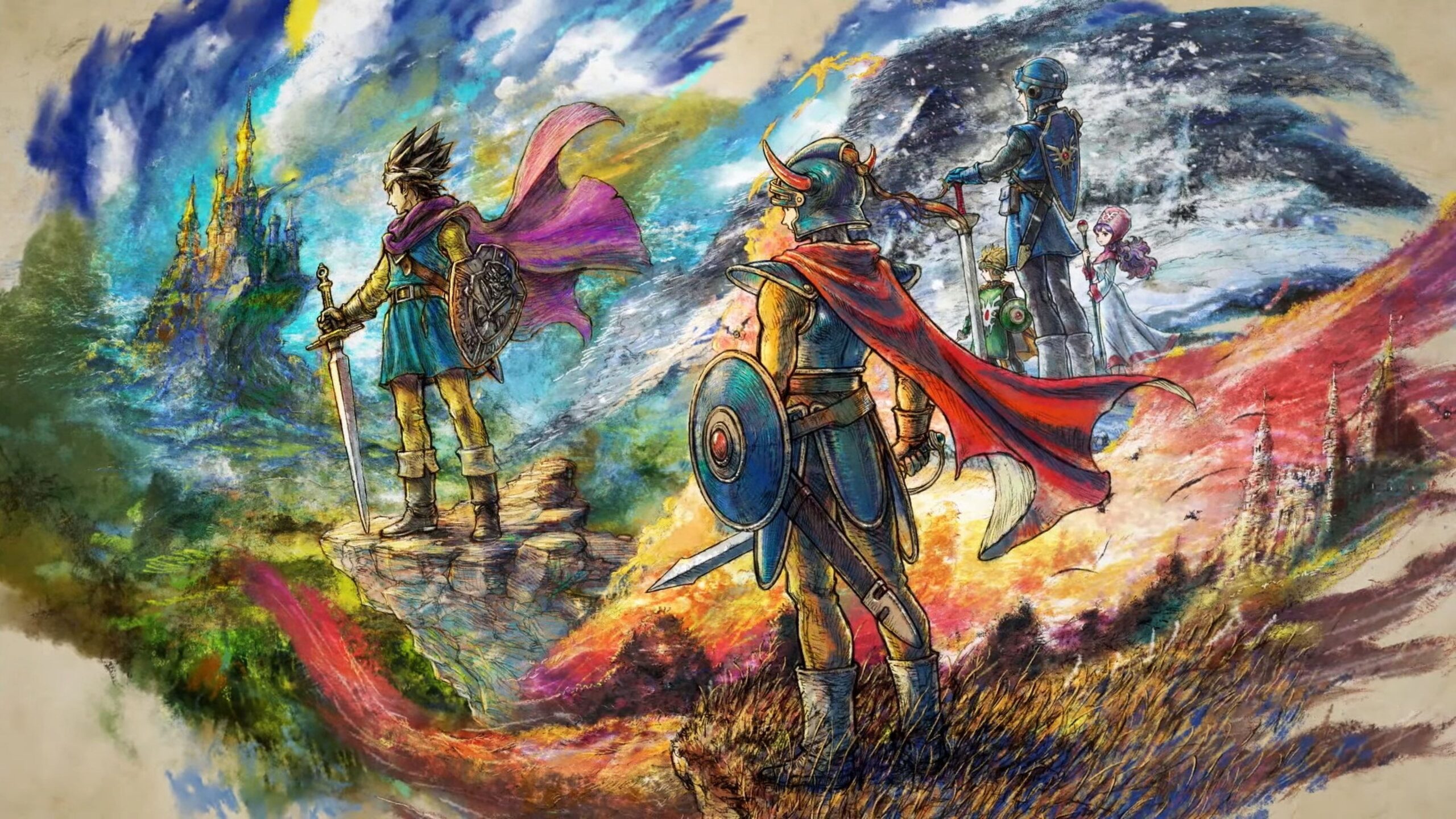 Dragon Quest I & II HD-2D Remake: Tamaños de descarga, precios e idiomas en Nintendo Switch 2 y Nintendo Switch