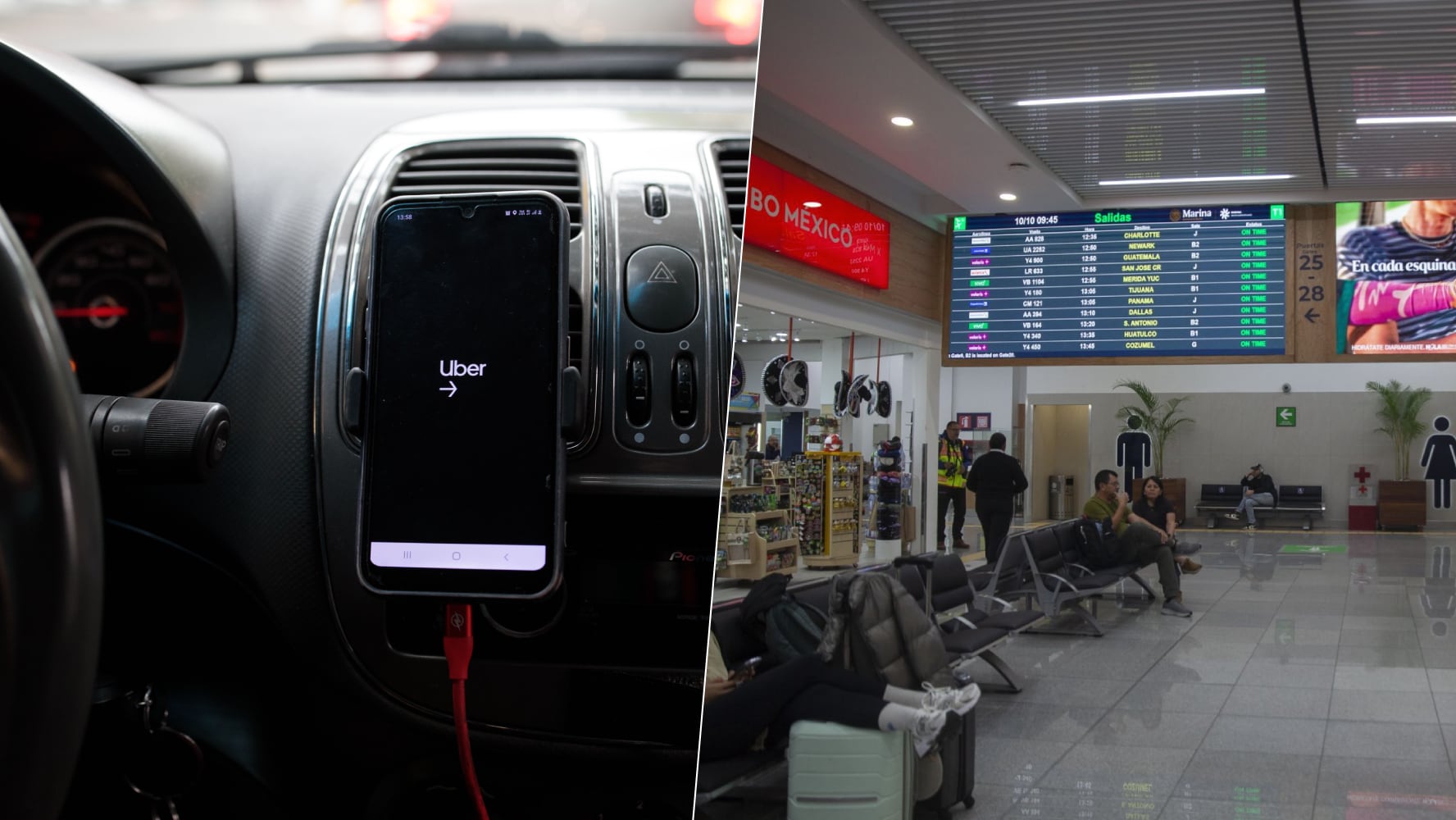 De las multas de 43 mil pesos a la suspensión definitiva: El camino de Uber para poder operar en el AICM