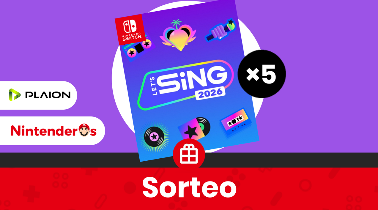 ¡Sorteamos 5 copias de Let’s Sing 2026 para Nintendo Switch!