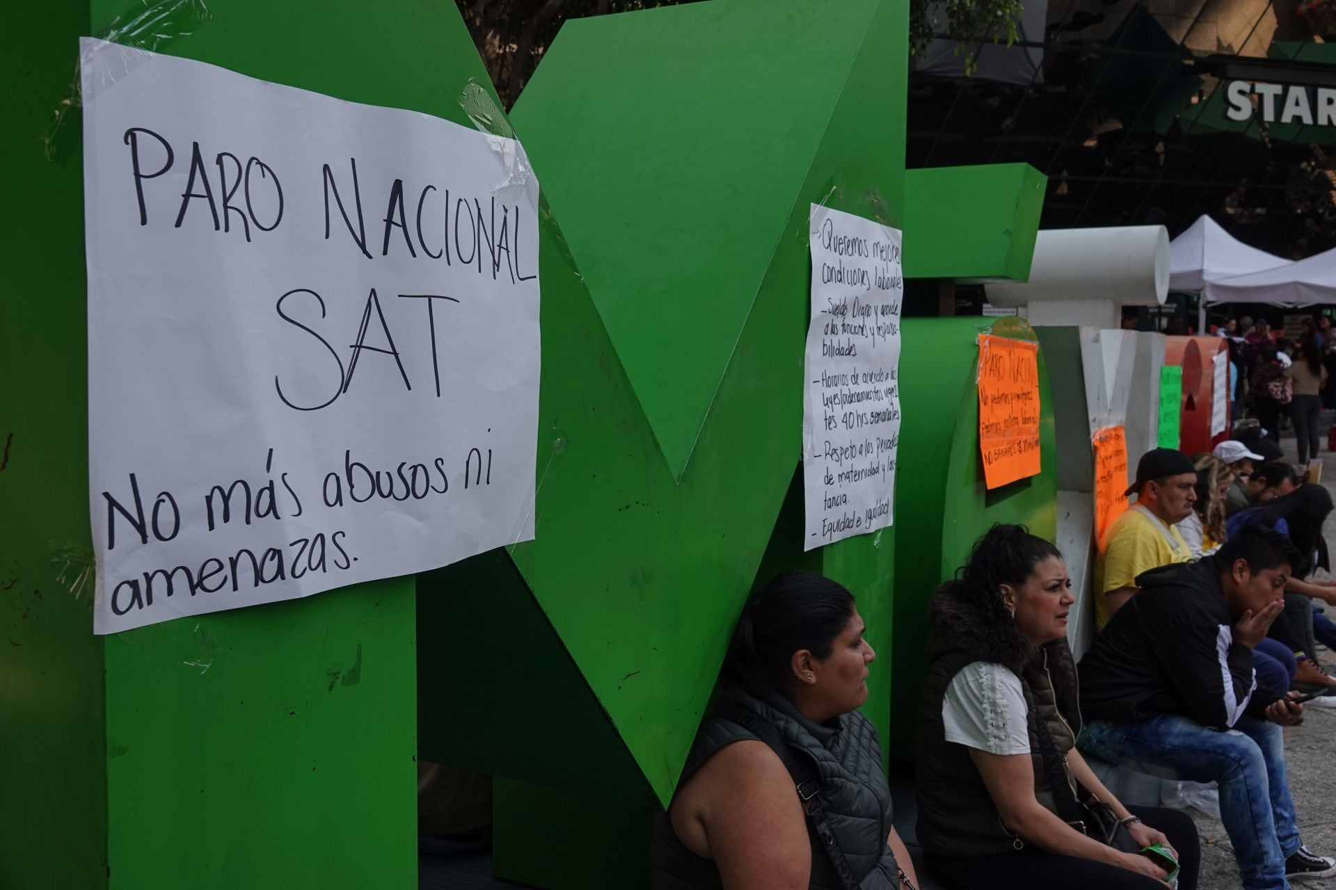 Trabajadores del SAT realizan ‘paro nacional indefinido’: ¿Qué calles serán afectadas HOY por marchas?