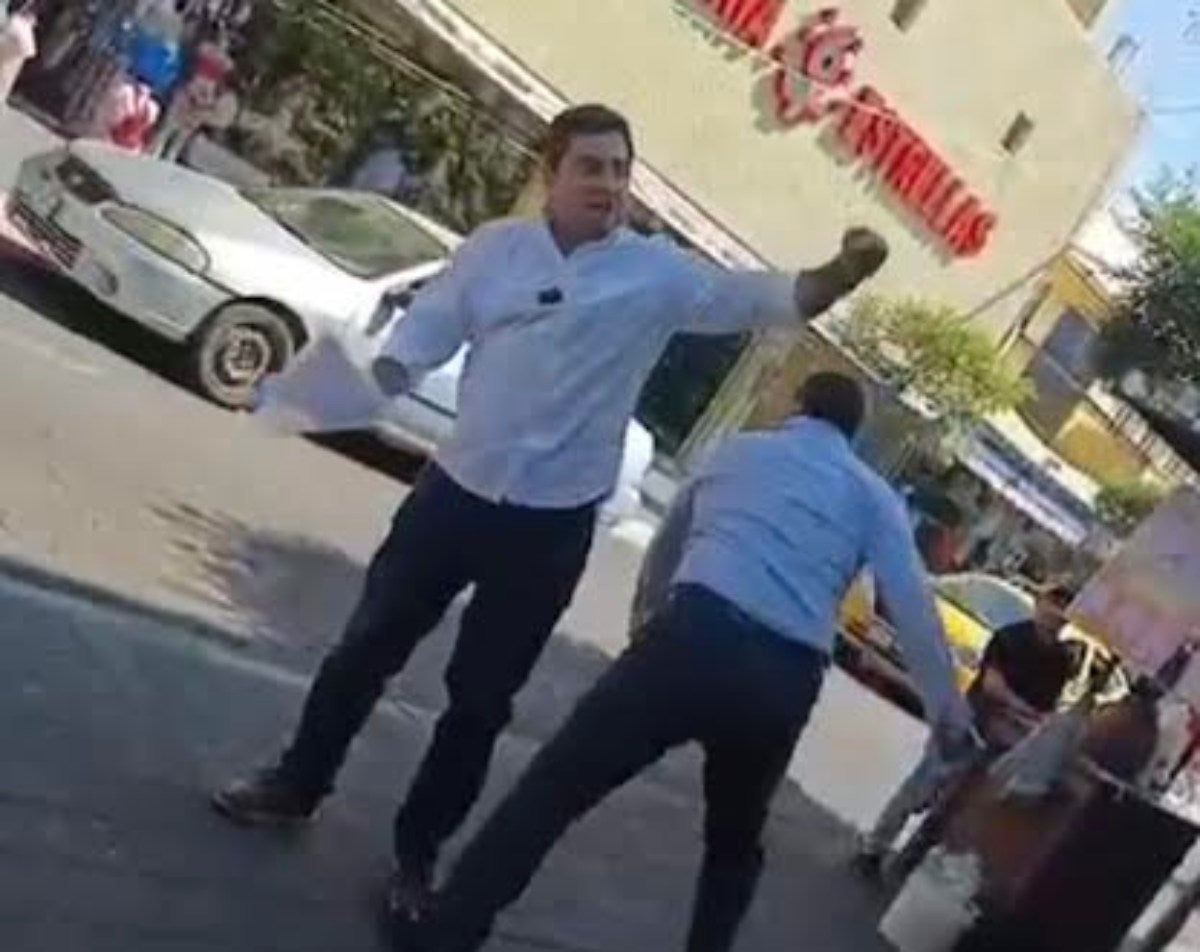 Diputado federal y funcionario se ‘pelean’ en el Centro Histórico de Colima