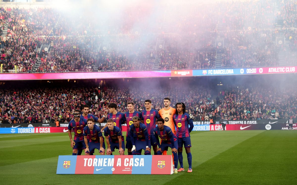 Y 909 días después, el Barcelona volvió a jugar en casa