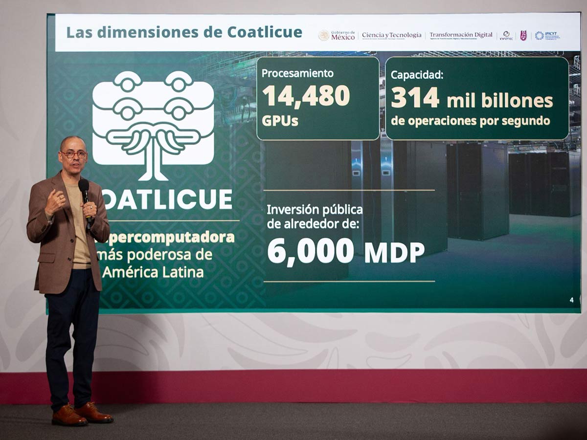 Presentan a ‘Coatlicue’, la supercomputadora pública mexicana; costará 6 mil mdp