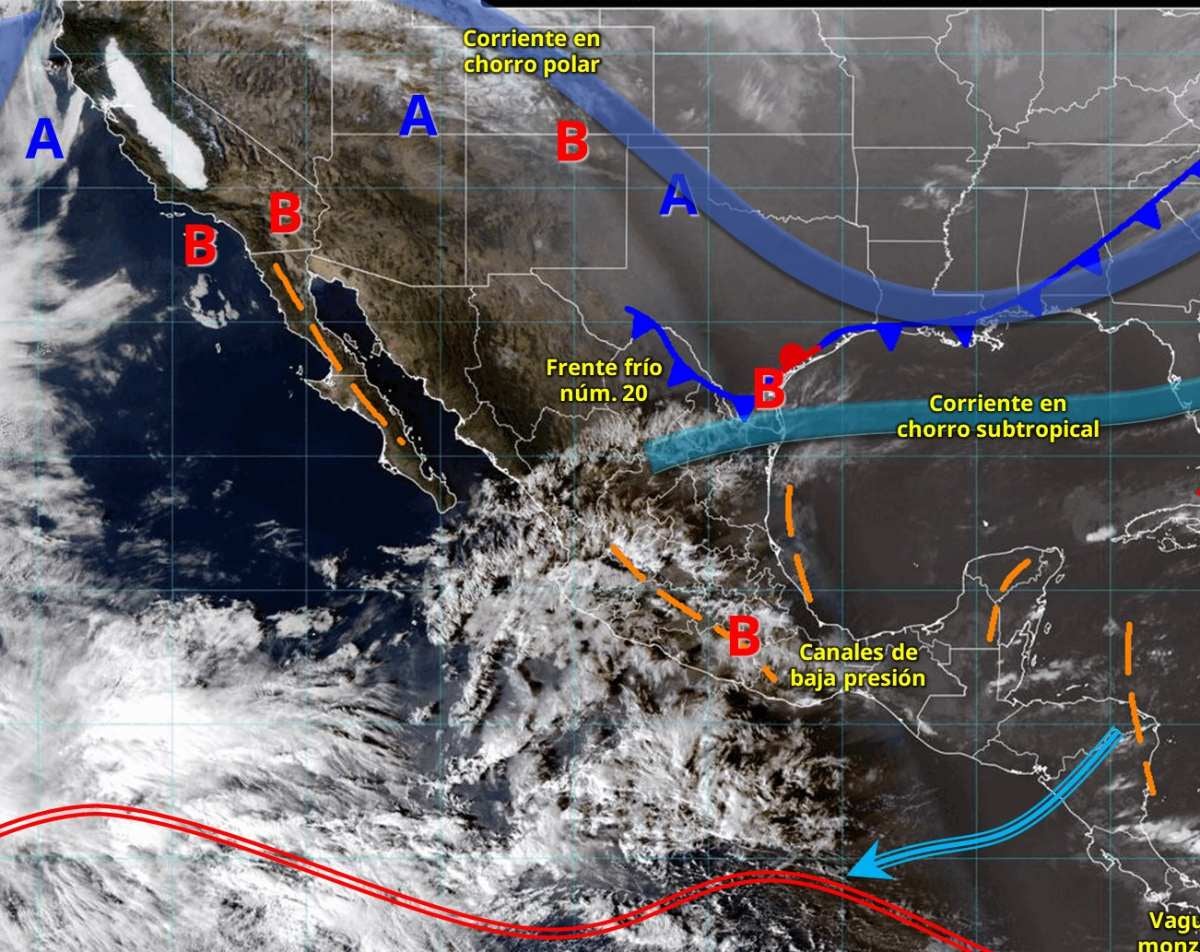 Clima en México este 11 de diciembre de 2025: Llega el frente frío 20