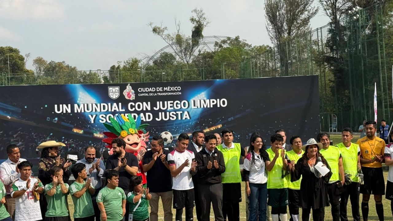 CDMX anuncia partido internacional de futbol de talla baja rumbo al Mundial 2026