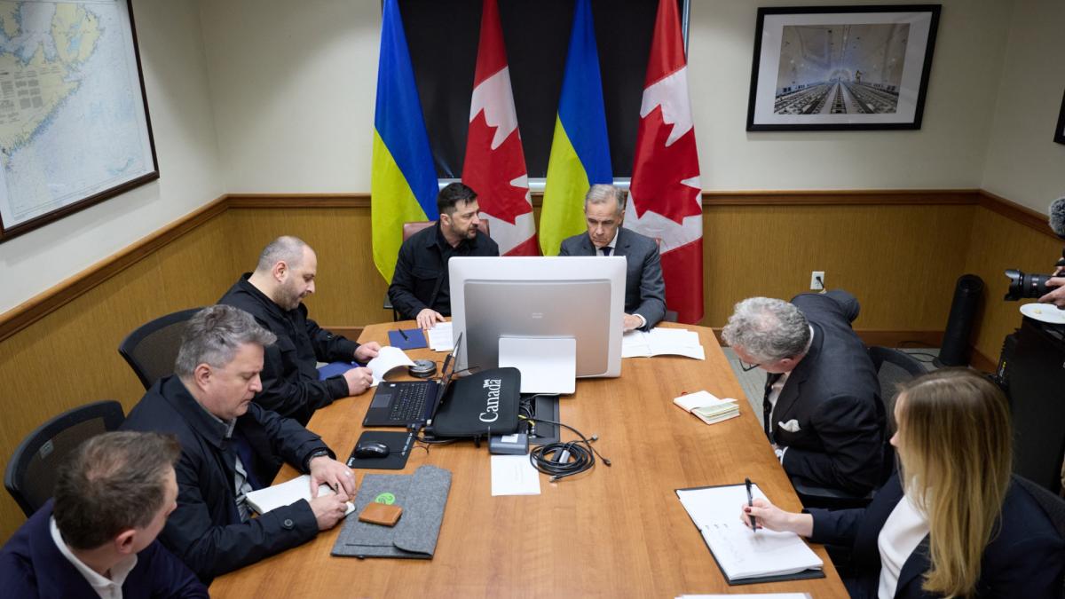 Zelenski recibe apoyo de europeos y Canadá antes de reunión con Trump