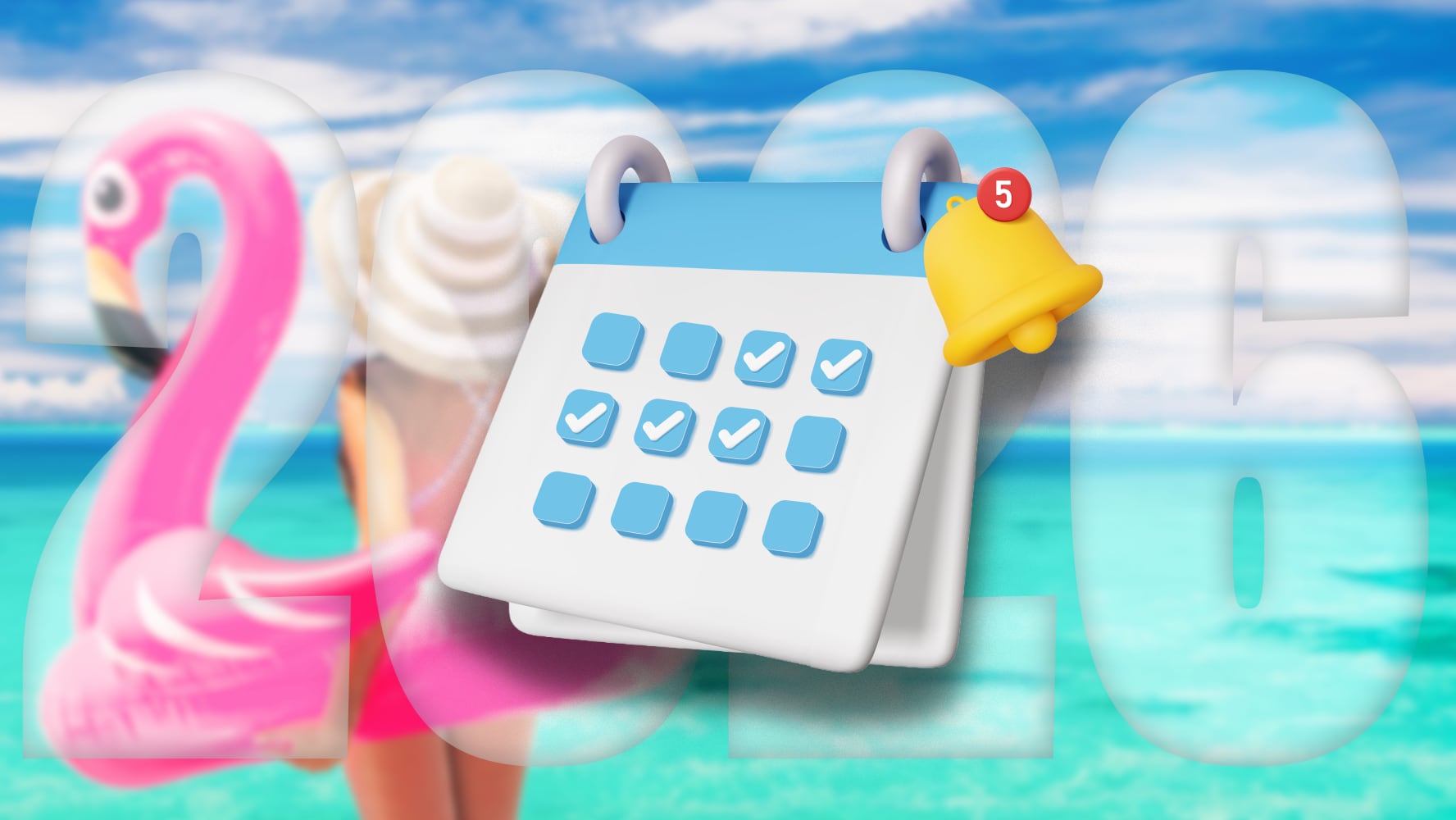 ¡Qué digan las vacaciones! Este es el calendario de puentes, días feriados y descansos obligatorios 2026