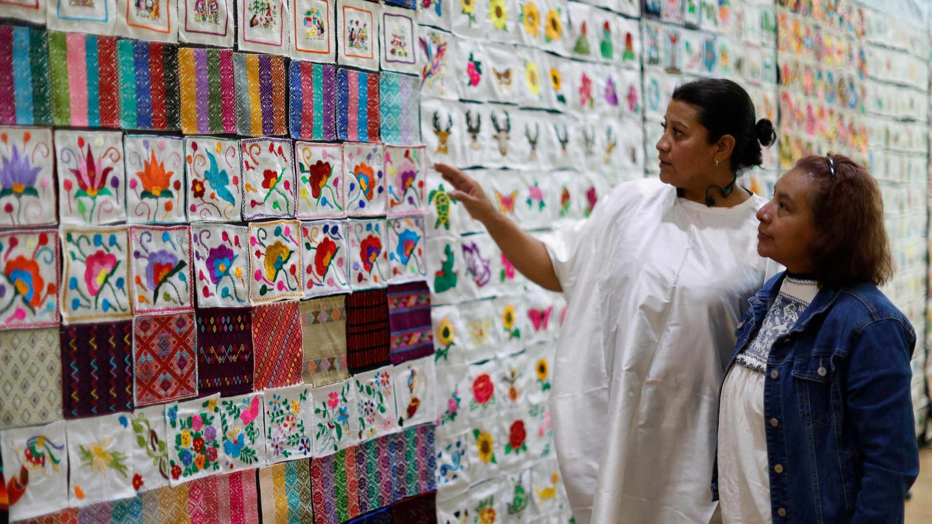 México Rompe Nuevo Récord Guinness: Así es la Exposición de Bordados Más Grande del Mundo