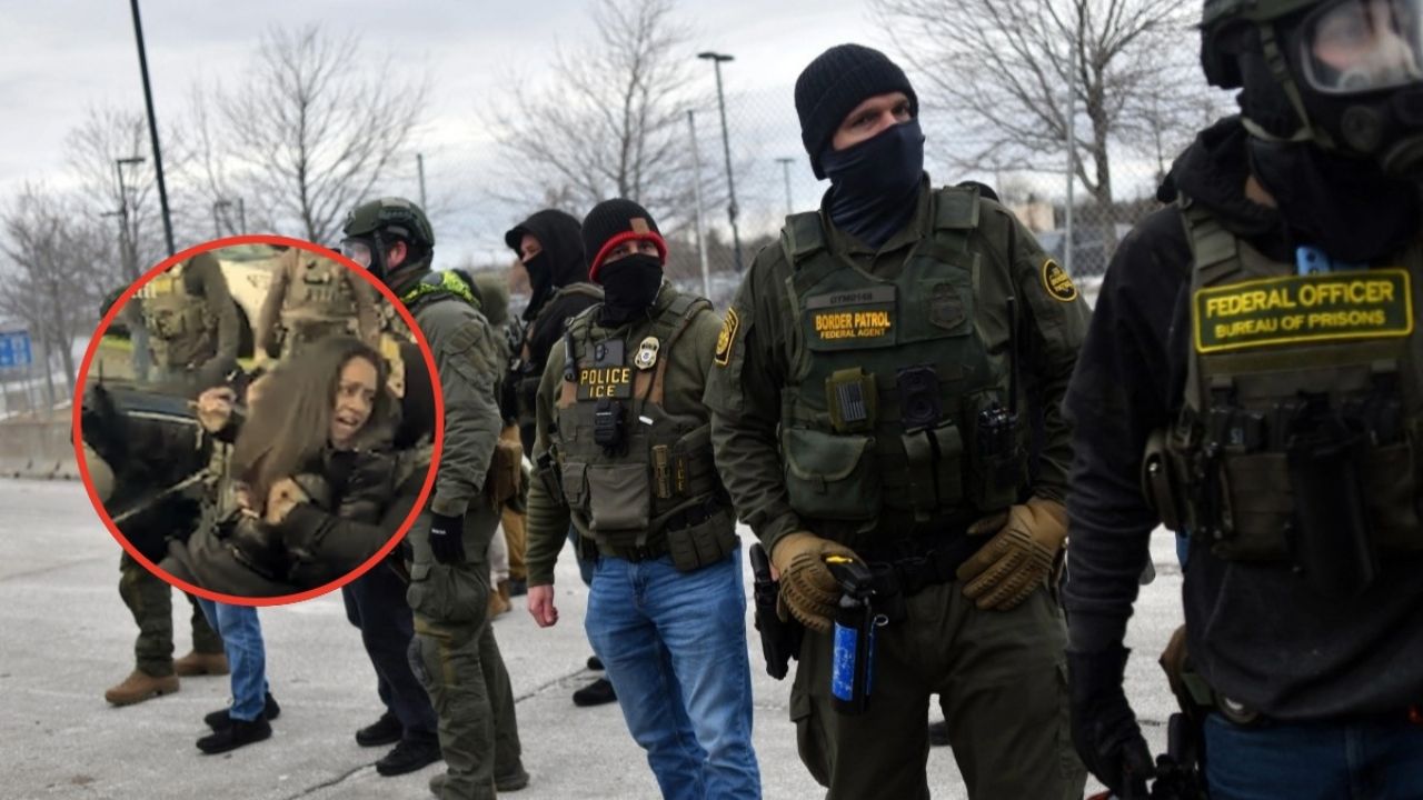 Agentes de ICE sacan a rastras de su coche a una mujer y la arrestan: “Soy una persona con autismo, voy al médico” | VIDEO