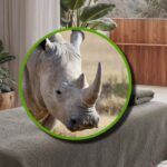 Rinoceronte recibe tratamiento de spa de lujo | VIDEO