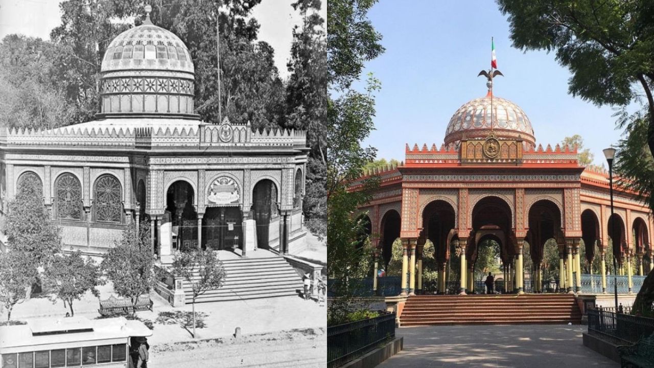 Viaje al pasado, un pabellón del porfiriato