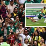 El estadio Banorte viajó en el tiempo: leyendas de México y Brasil encendieron la fiesta mundialista