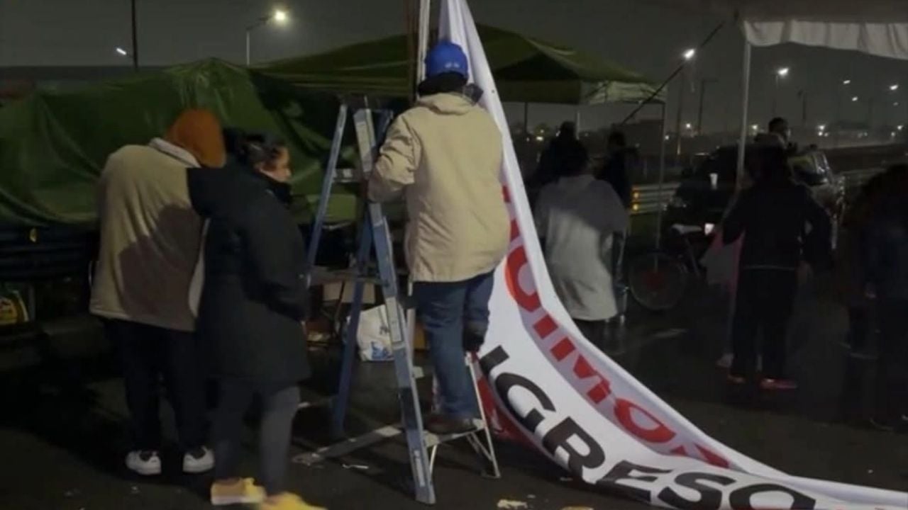 Levantan bloqueo en el Camino Libre Tonanitla-AIFA