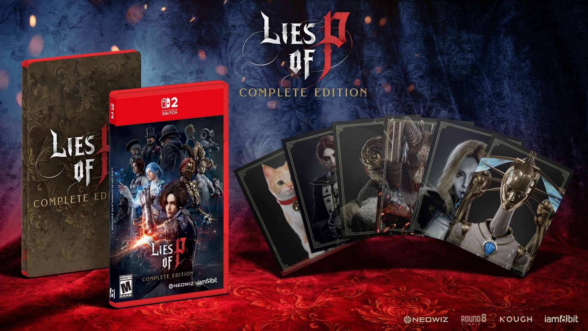 Lies of P: Complete Edition confirma esta edición física con todo el contenido en el cartucho para Nintendo Switch 2