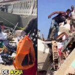 Joven héroe se enfrenta a ladrones que robaban objetos de valor en derrumbes tras terremotos en Venezuela | VIDEO