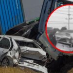 Cuatro lesionados por aparatoso accidente sobre la México-Pachuca